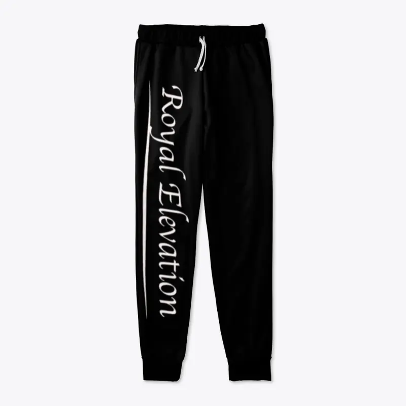 Mens Joggers With White Letters